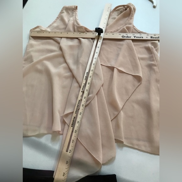 Moon Collection  size XL ballet pink / flesh tone camisole gold detail NWOT - Picture 8 of 15
